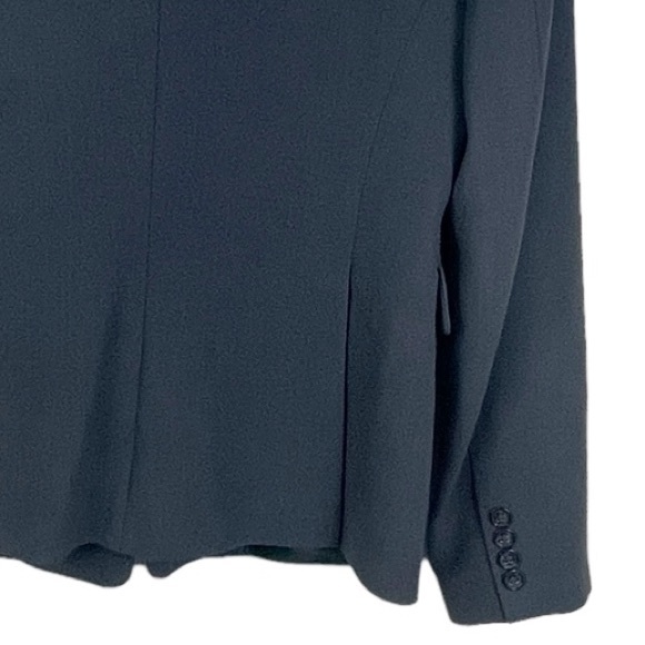 J. Crew Women’s Wool Grey Classic Three Button Jacket Blazer Career Coat Size T8 - Picture 6 of 16